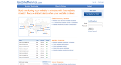Desktop Screenshot of gotsitemonitor.com